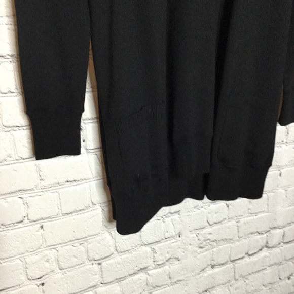 AKRIS HALF ZIP BLACK SWEATER JACKET COMBINATION - Picture 5 of 7